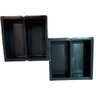 Kit 5 Formas Molde Tijolinho Duplo 20x10x4 para Piso Bloquetes de Cimento Lajotas - 1