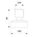 Ver imagem 2 de Acabamento de Registro Base Celite 1.1/4, 1.1/2 Debba