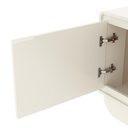 Ver imagem 7 de Rack para TV 75 e 85 Polegadas com LED Arcus Estilo Orgânico 218 cm - Off White