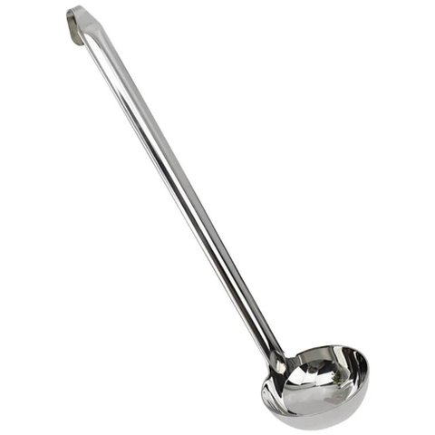 Concha de Feijão Grande 46cm Inox Restaurante Profissional Weck Buffet Servir Sopa Molhos