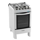 Ver imagem 1 de Fogão Esmaltec Ágata 4 Bocas Branco Bivolt