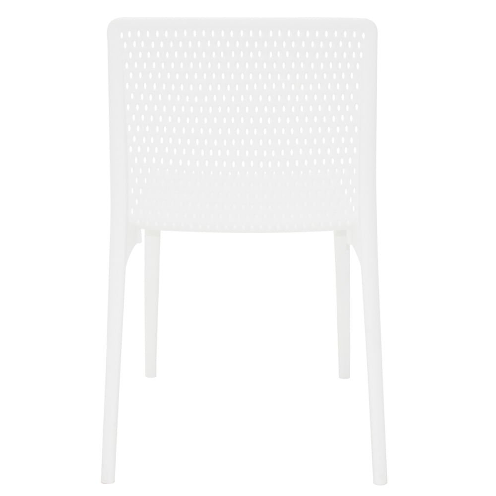 Conjunto de 4 Cadeiras Tramontina Isabelle em Polipropileno e Fibra de Vidro Branca - 4