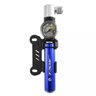 Mini Bomba De Ar Pneu Bike Tsw Aluminio Com Manometro - 1