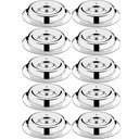 Ver imagem 1 de 10 Cloche Tramontina Aço Inox 28cm Cúpula para Servir Tampa de Alimentos Restaurante