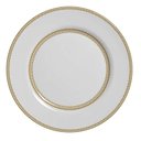 Ver imagem 2 de Aparelho de Jantar 20 Peças Plissan - Alleanza - Branco / Dourado