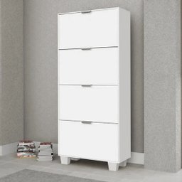 Sapateira Organizadora 4 Portas Basculante Veneza:branco - 2
