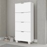 Sapateira Organizadora 4 Portas Basculante Veneza:branco - 2