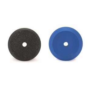 Kit Rebolo Afiar Megafino 6" Grão 50 + 1200 Cônico