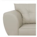 Ver imagem 4 de Sofá 2 Lugares Tulipa Linho Bege - ADJ Decor