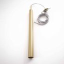 Ver imagem 6 de Pendente Tubo Champanhe 50cm 1xgu10 Cabo 3m Starlumen St643