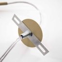 Ver imagem 7 de Pendente Tubo Champanhe 50cm 1xgu10 Cabo 3m Starlumen St643