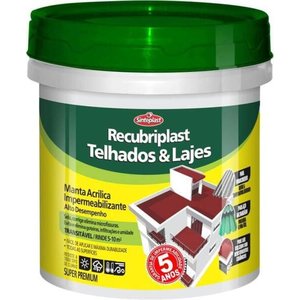 Manta Liquida Impermeabilizante Para Telhados E Lajes 4Kg