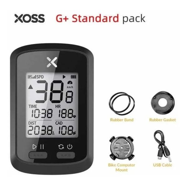 Ciclocomputador Gps Xoss G+ Cadencia Sensor Cardiaco - 7