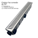 Ver imagem 4 de Ralo Piscina 6x50 Inox Raio com Tela Coletor Plástico Preto