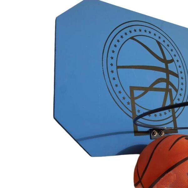 Máquina Jogo basquetebol eletrónico Dobrável com suporte para cesto de  basquetebol Azul