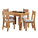 Ver imagem 2 de Conjunto Sala de Jantar 4 Lugares Retangular Kyara