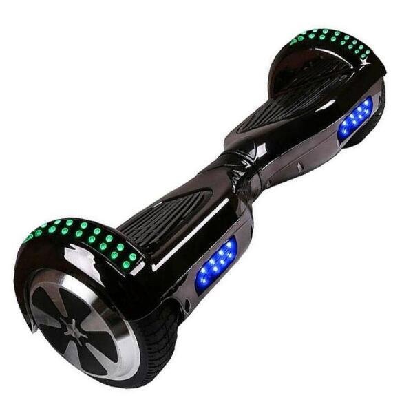 Hoverboard Skate Elétrico Roda 6.5 Bluetooth LED Água Fogo - 1