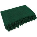 Ver imagem 2 de Kit 2 Mantas para Sofá Verde 240x180 em Algodão