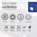 Ver mais imagens de Frigideira Ceramica Antiaderente Fundo Triplo Indução 26cm