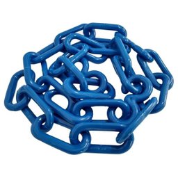 Corrente Plastica Chuva Isolamento 25 Mt Tamanho G Azul - 1