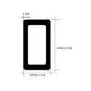 Ver imagem 2 de Corrente Plastica Chuva Isolamento 10 Mt Tamanho G Cinza