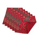 Ver imagem 1 de Jogo Americano Luxo Espirito Natalino Dupla face 6 UN