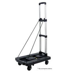Carrinho Carga Plataforma Dobrável 100Kg Giromax 360° Gt084 - 2