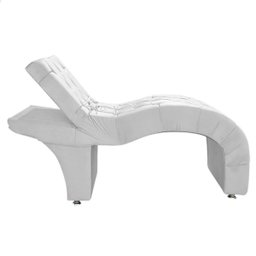 Maca Estética Estofada Reclinável Ergonômica Suede Tati:branco - 3