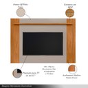 Ver imagem 3 de Conjunto Painel Extensível Rack Tremonti/elora Tv até 70 Polegadas Nature/off White G77 - Gran Belo