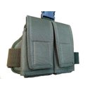 Ver imagem 3 de Porta Carregador Duplo De Coxa De Fuzil 762/556 - Cor Verde