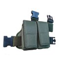 Ver imagem 1 de Porta Carregador Duplo De Coxa De Fuzil 762/556 - Cor Verde