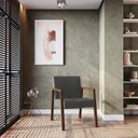 Ver imagem 7 de Kit 2 Poltrona Decorativa Madeira Maciça Jequitibá Assento com Persintas Slim