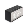 Caixa de Som Bluetooth Rádio Fm Relógio Despertador Espelho - 2