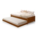 Ver imagem 1 de Bicama Bibox Gabrieli com Cama Auxiliar Madeira Maciça Café