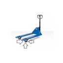 Ver imagem 3 de Roda Carga Dupla Direcional Nylon Paleteira Paletrans Tm2500