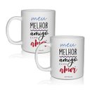 Ver imagem 1 de Kit 2 Canecas Acrílico Meu Melhor Amigo - Para Dia dos Namorados