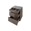 Ver imagem 2 de Mesa de Cabeceira Belize Cinza/perola - Casa D Móveis