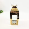 Lanterna Decorativa Marroquina Dourada Inox 25x10cm P - 3