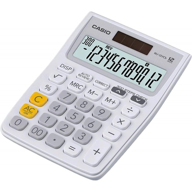 Calculadora Casio MJ-12VCB-We (12 Digitos) - Branco - 2