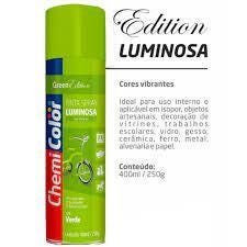 Tinta Spray Chemicolor Luminosa Baston 400ml 0680139 Laranja