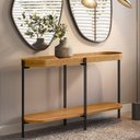 Ver imagem 1 de Aparador Bete 139cm no Couro Caramelo - Sallar Home