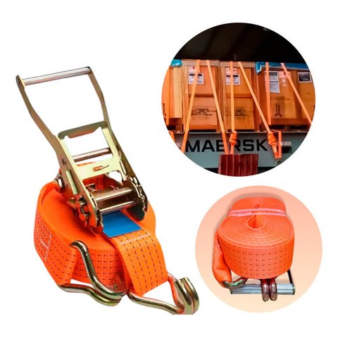 Cinta de Amarração Carga com Catraca 3 Toneladas 10 Metros