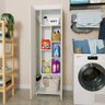Armário Multiuso Floripa 2 Portas para Lavanderia Branco - Melhor Móvel - 2