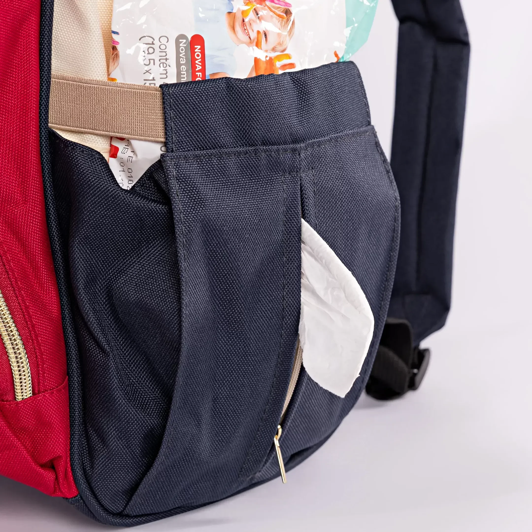 Ver imagem 2 de Bolsa Maternidade | Branca e Vermelha