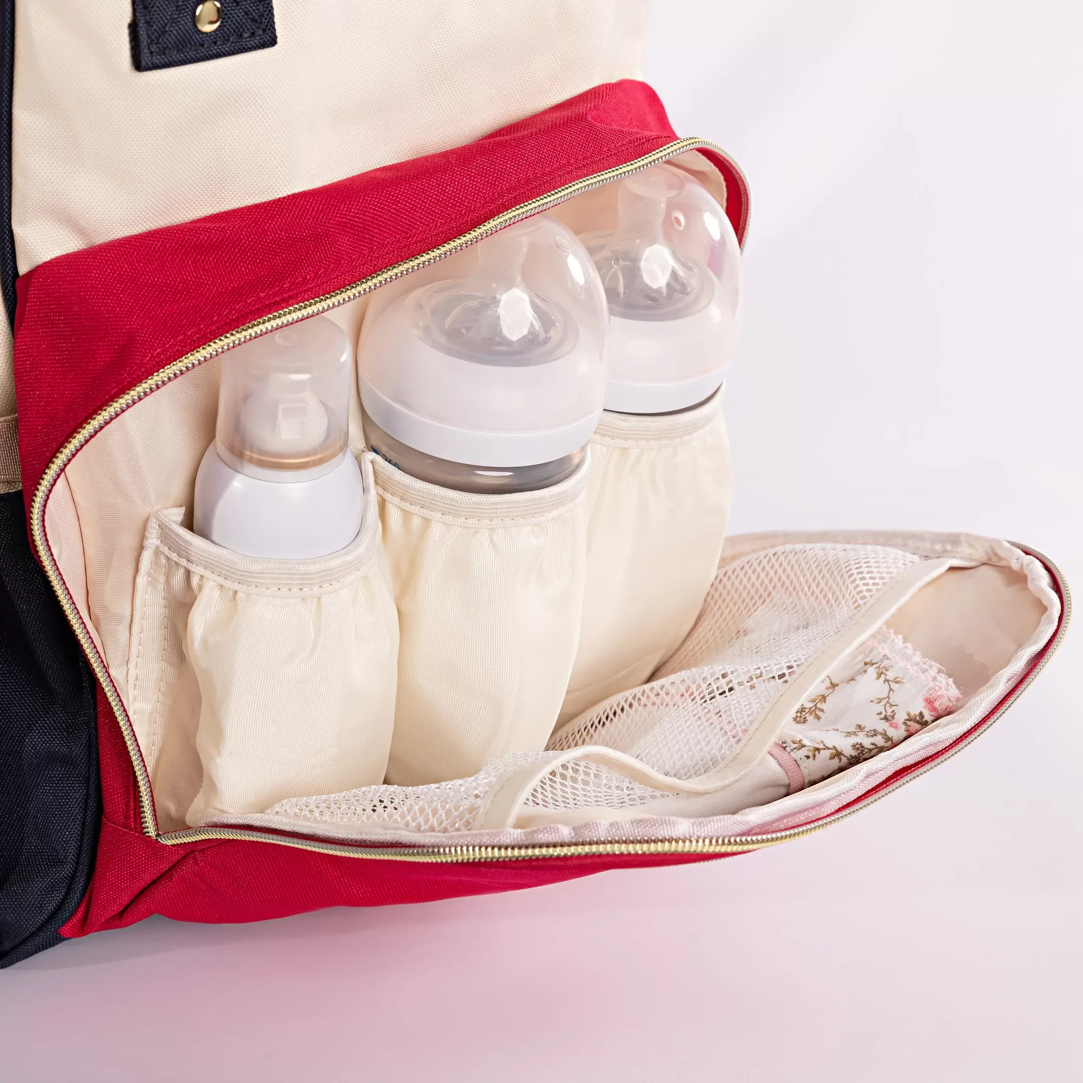 Ver imagem 6 de Bolsa Maternidade | Branca e Vermelha