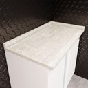 Ver imagem 1 de Tampo para Balcão Amy sem Porta sem Gavetas 94cm Cinza Casa 812