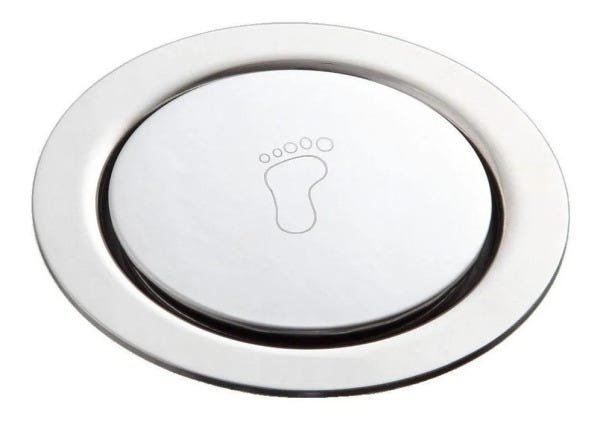 1x Ralo Click Inteligente 100mm Redondo Inox #CR1001 - 1