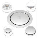 Ver imagem 2 de 1x Ralo Click Inteligente 100mm Redondo Inox #CR1001
