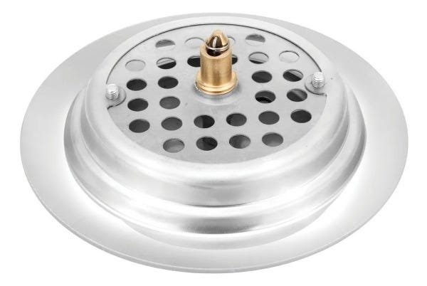 1x Ralo Click Inteligente 100mm Redondo Inox #CR1001 - 3