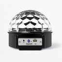Ver imagem 1 de Globo de Luz Led Rgb Musical Bluetooth Usb Mp3 Bola Maluca:preto